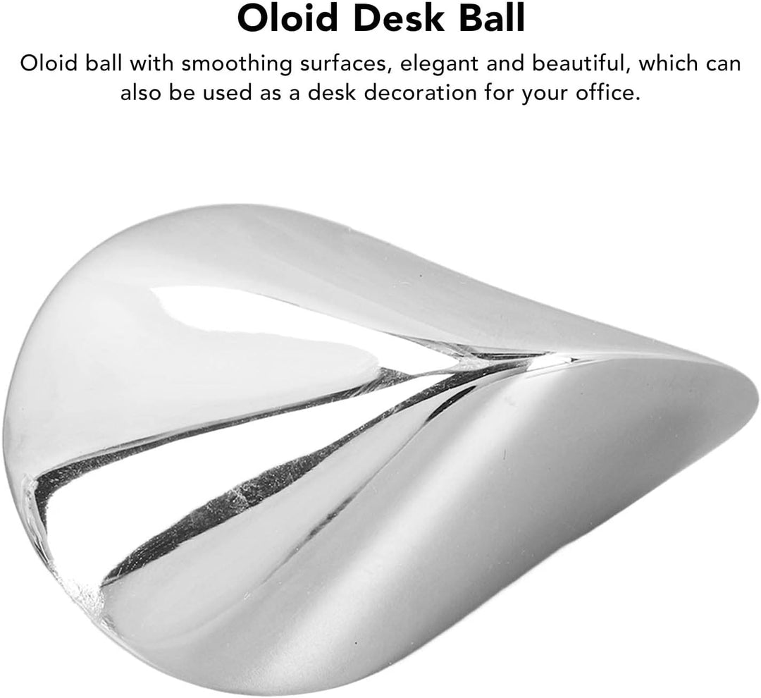 Keenso Oloid Desktop-Spielzeug Reduziert den Druck und Glättet Oberflächen. Dekompressionsball aus E