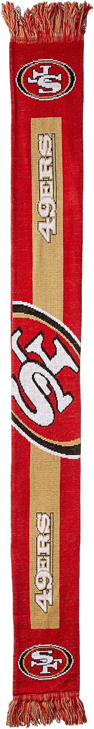FOCO NFL (2016 Edition) Big Logo Schal San Francisco 49ers Einheitsgrösse Teamfarbe, San Francisco 4