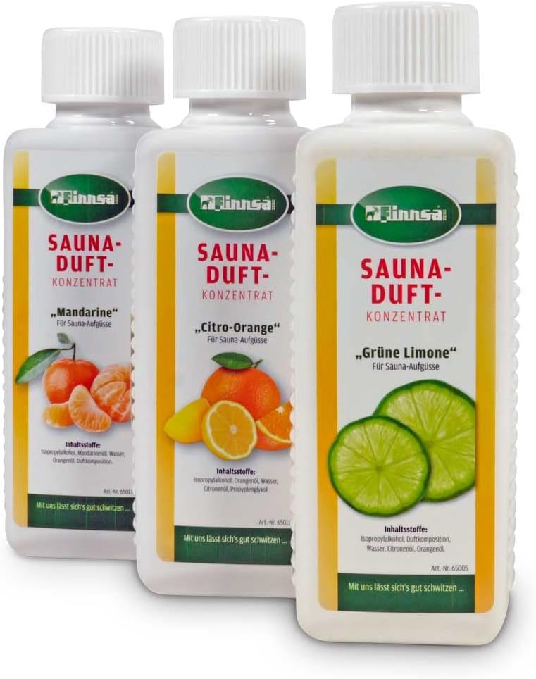Finnsa Fruchtige Entspannung - Grüne Limone + Citro Orange - Mandarine (3 x 250