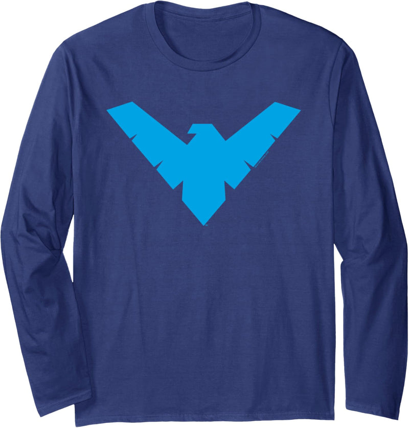 Batman Nightwing Symbol Langarmshirt