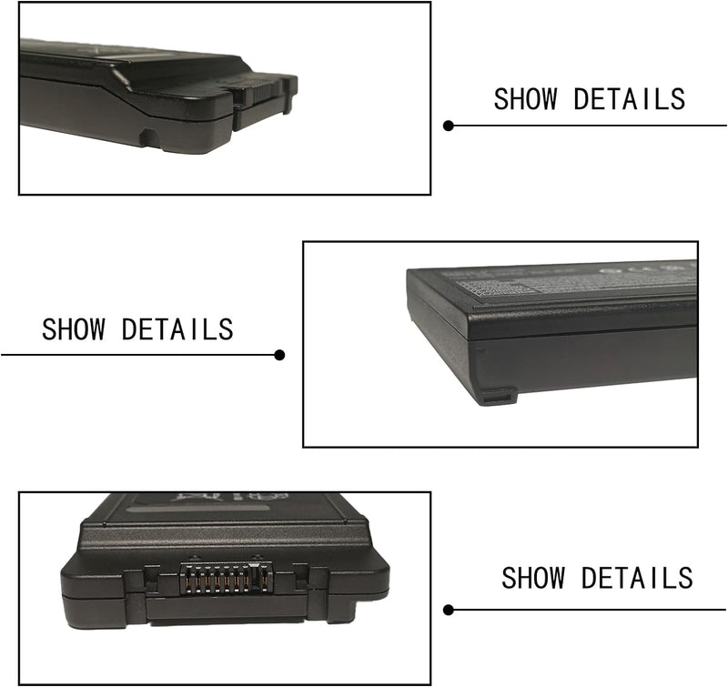 7xinbox CF-VZSU0PR CF-VZSU0PW 11,1V 46Wh Laptop-Akku kompatibel mit Panasonic Toughbook CF-54, 54 Gl