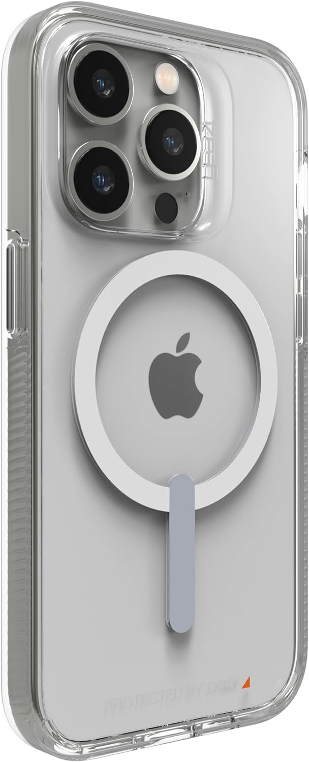 Gear4 ZAGG Crystal Palace Snap Case - Clear iPhone Case, D30 Drop Protection (13ft/4m), Anti-Vergilb