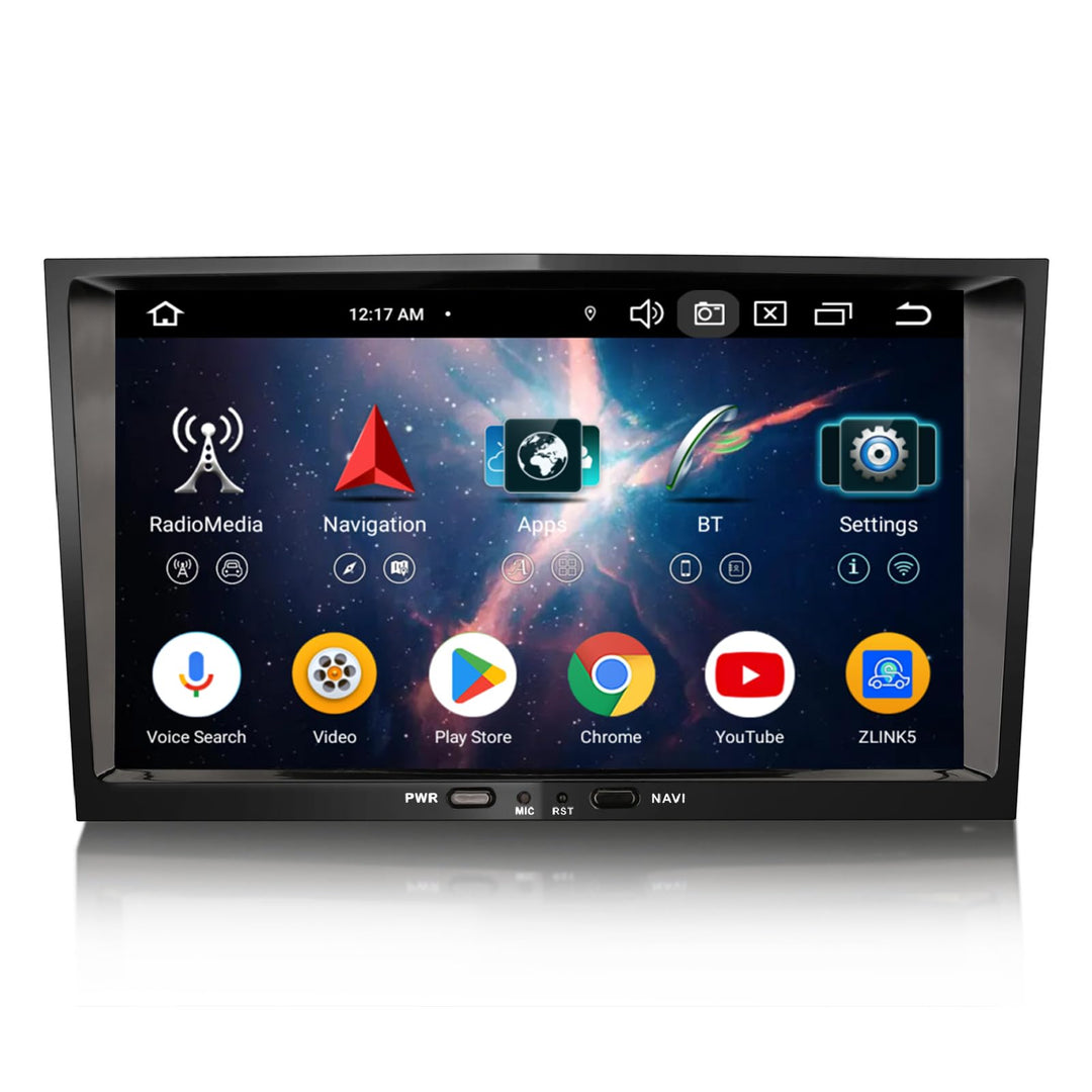 Erisin 8 Zoll Acht-Kern Android 14 DAB+ Autoradio 4GB+64GB Für OPEL Astra H Corsa D Zafira Meriva Si