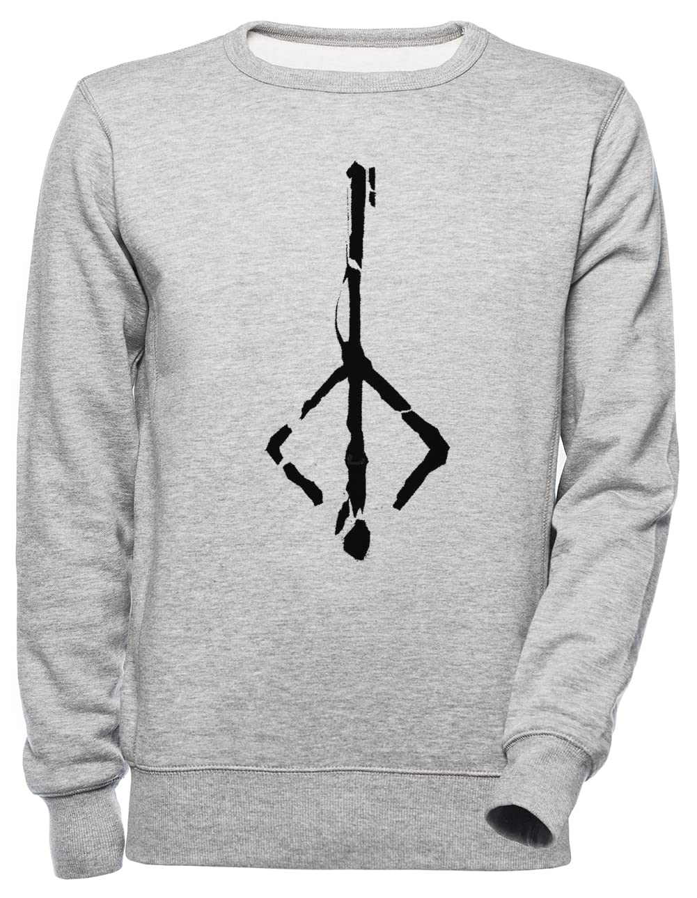 Luxogo Jäger Mark Bloodborne Unisex Grau Jumper Sweatshirt Herren Damen Unisex Grey Jumper Men's Wom