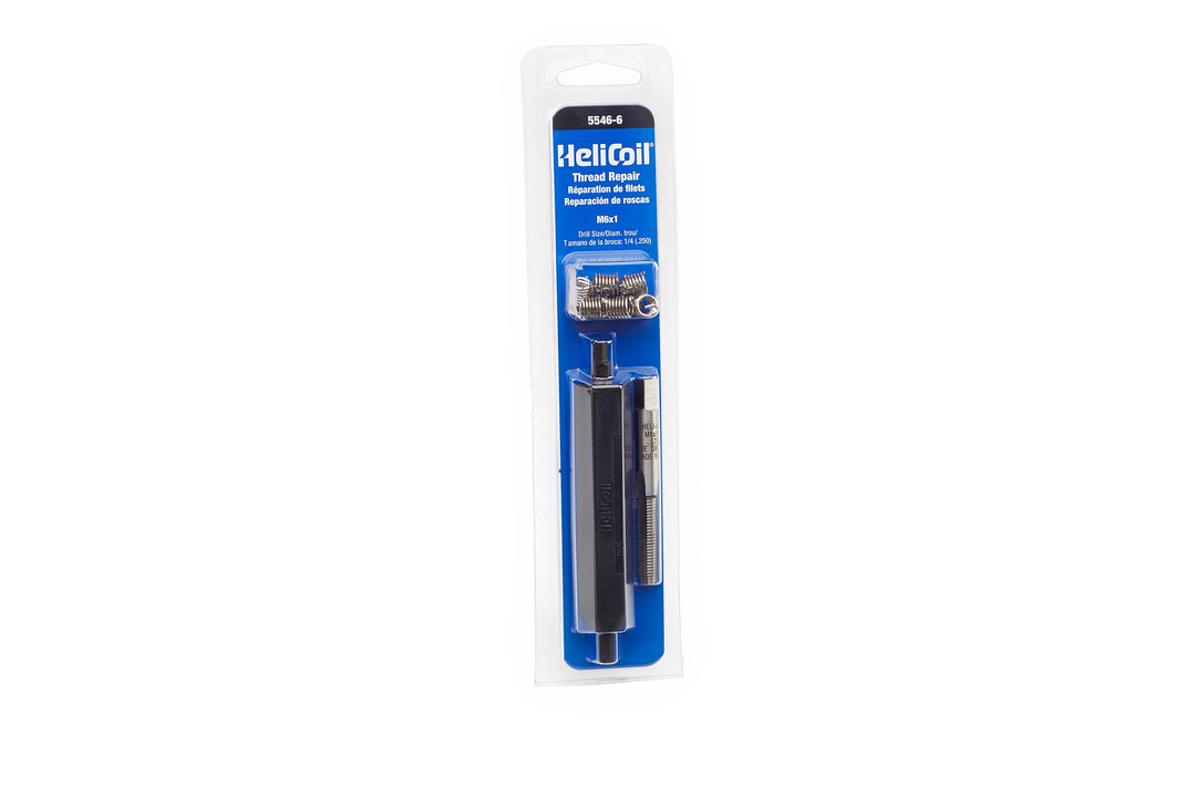 Heli-Coil HELICOIL 5546–6 M6 x 1 Metrisches grob Gewinde-Reparaturset