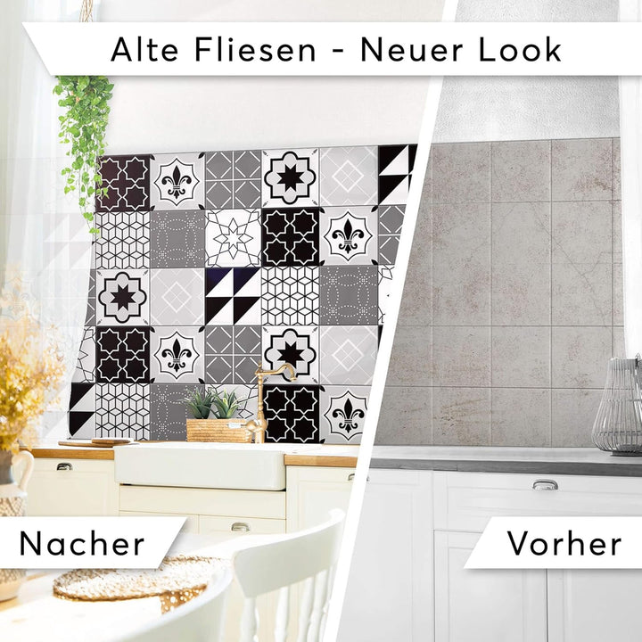 CREATISTO Mosaik Klebefliesen Stickerfliesen Fliesenfolie - Hochwertige Aufkleber Sticker für Fliese