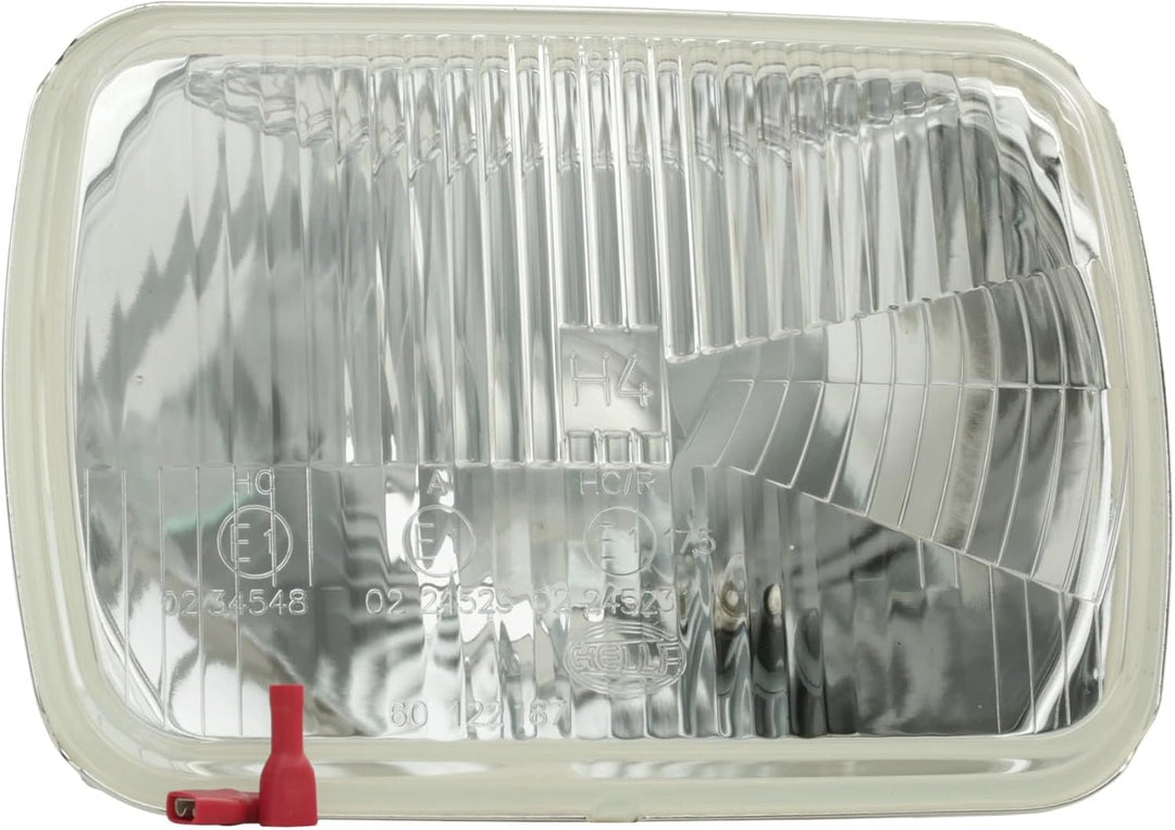 HELLA - Halogen-Hauptscheinwerfer - 12/24V - Referenzzahl: 17.5 - Bügelbefestigung/Anbau - Stecker:
