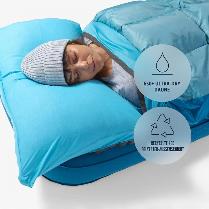 Sea to Summit Traveller Daunenschlafsack Decke Regular 45 Grad, Regular 45 Grad