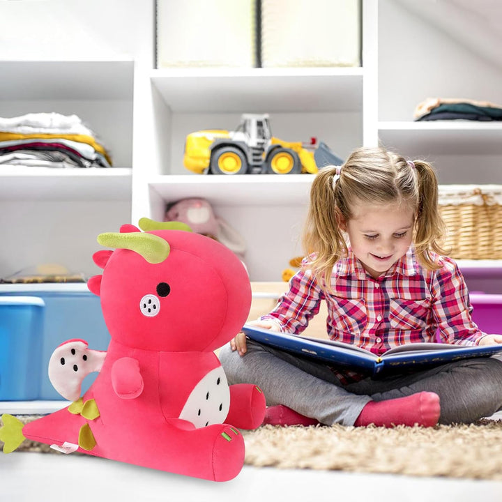shownicer Plüschtier Dinosaurier Kuscheltier Stofftier Kawaii Dino Plüsch Kissen Spielzeug Plüschsau