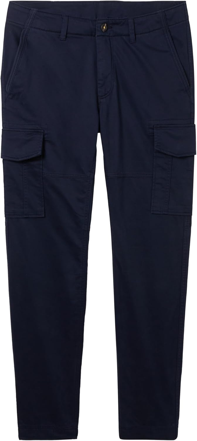 TOM TAILOR Herren Regular Fit Cargo Hose mit Stretch M 10668 - Sky Captain Blue, M 10668 - Sky Capta
