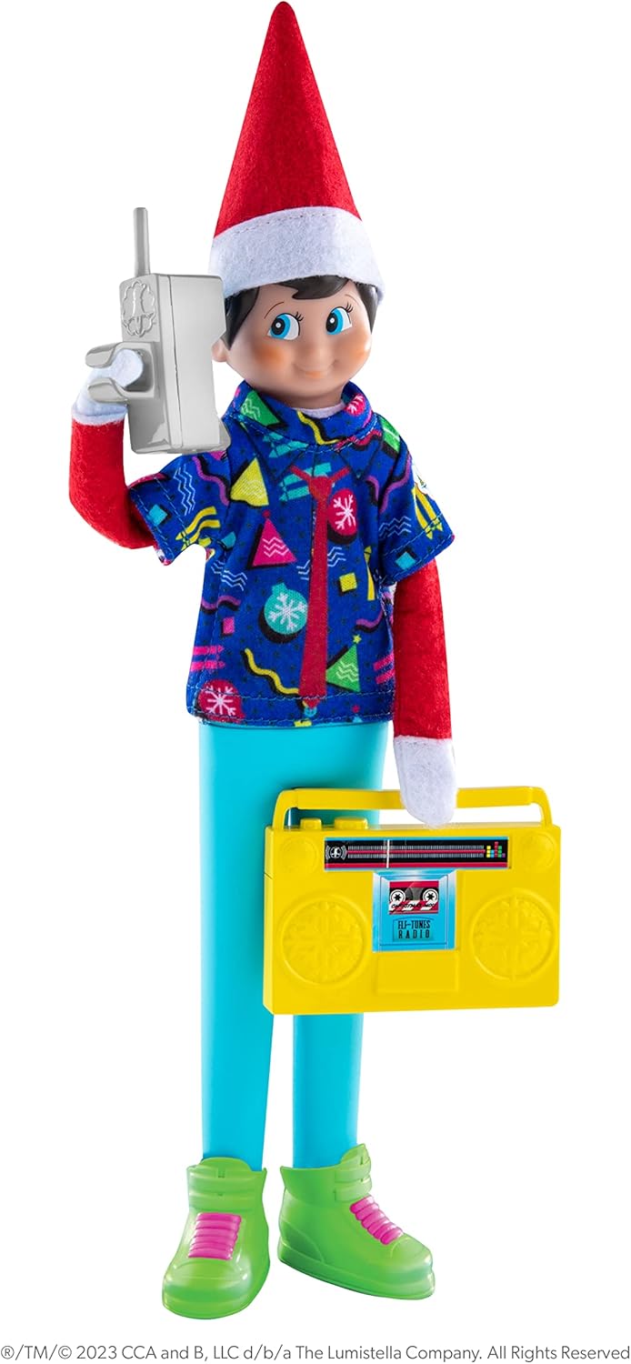 The Elf on The Shelf Holly Jolly Ollie Skateboard-Set (Scout Elf Nicht im Lieferumfang enthalten) Re