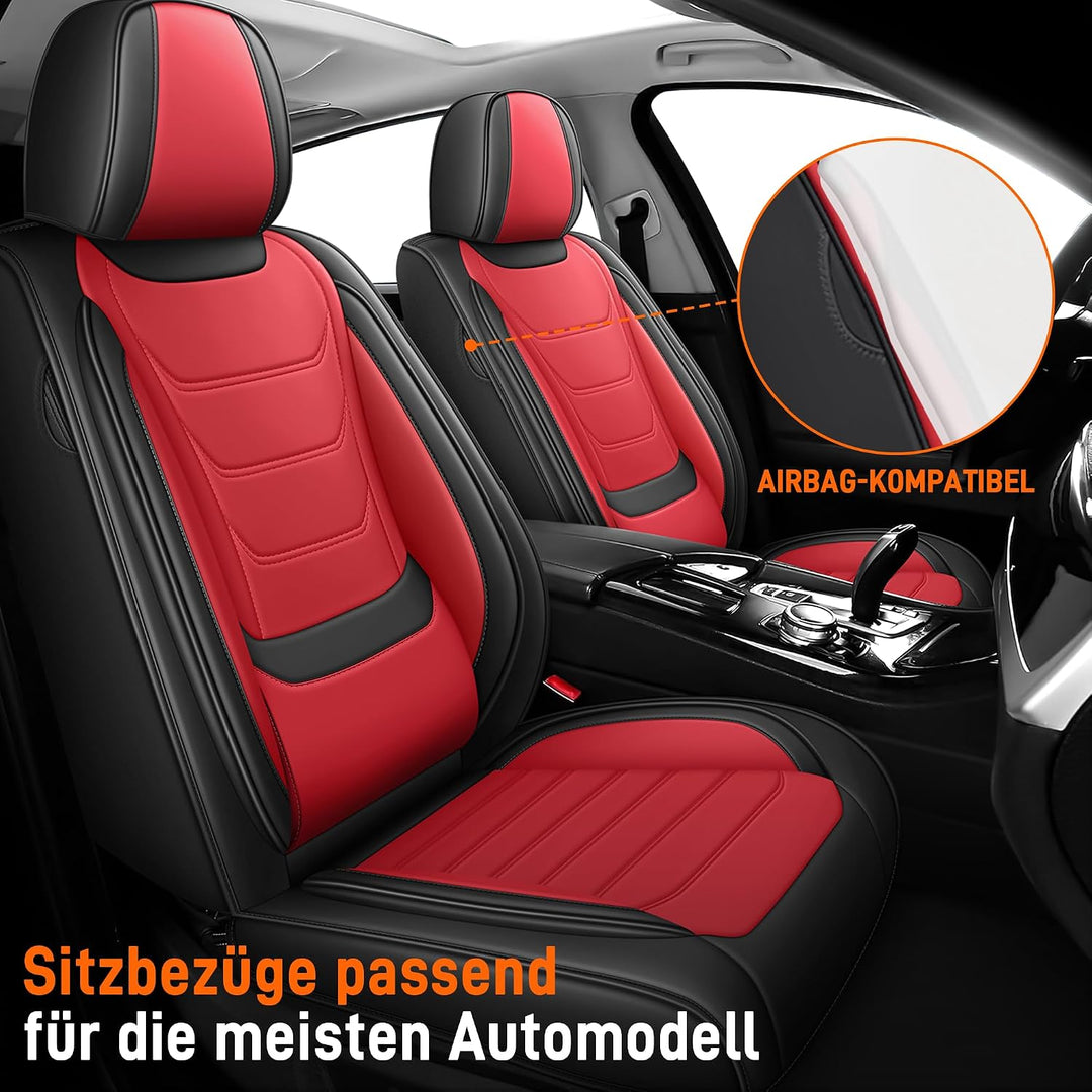 Komplettset Sitzbezüge für Citroen Jumpy 1999-2026, wasserdichte Sitzbezüge aus Nappaleder, Sitzbezü