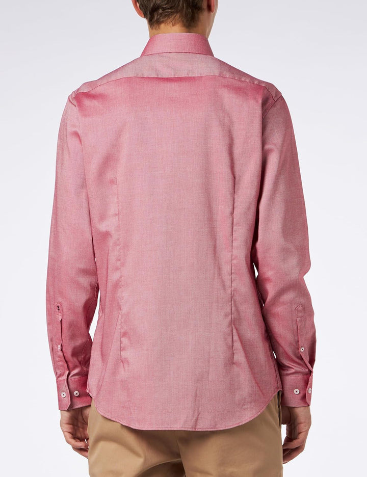 Seidensticker Herren Hemd 37 Rot, 37 Rot