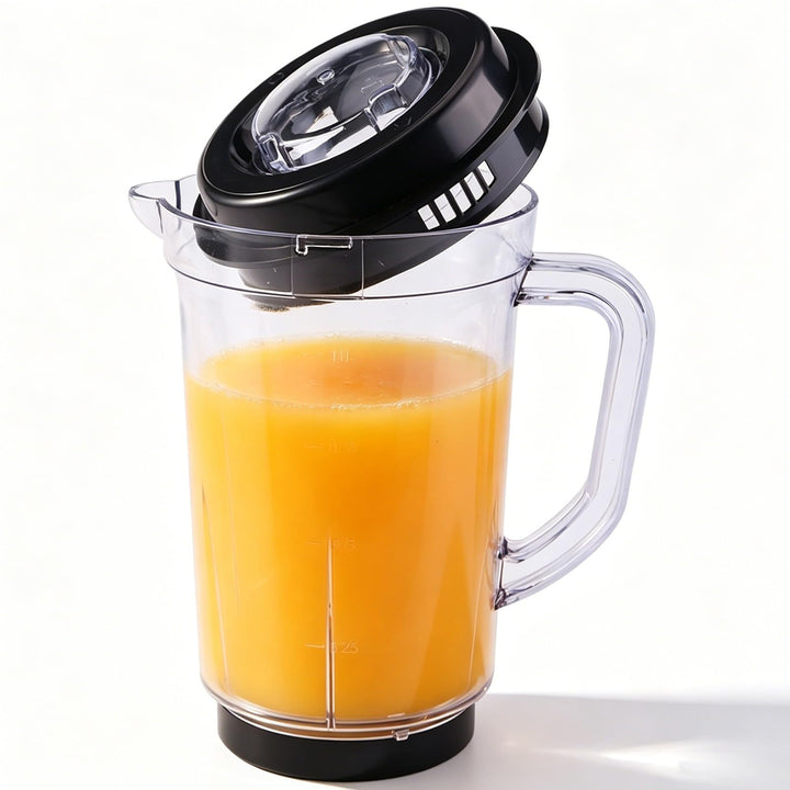 Behälter für Mixer, Mixerbecher, 1000 ml, Wasser, Milchbecherhalter, Kunststoff, Milch, Obst, Gemüse
