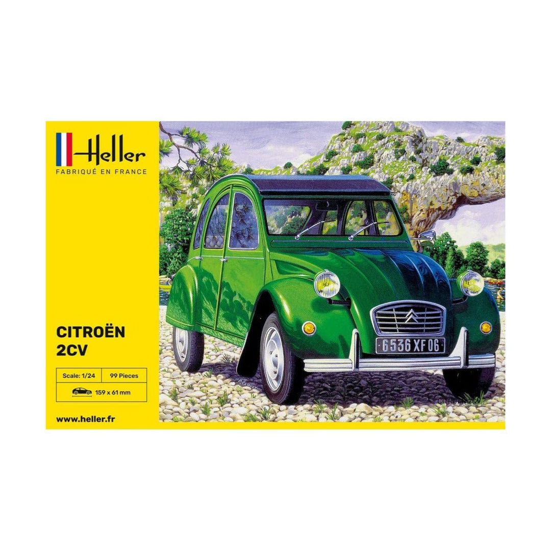Heller 80765 Modellbausatz Citroën 2 CV