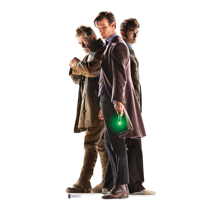STAR CUTOUTS Doctor Who The Three Doctors Anniversary Special Edition Matt Smith David Tennant and J