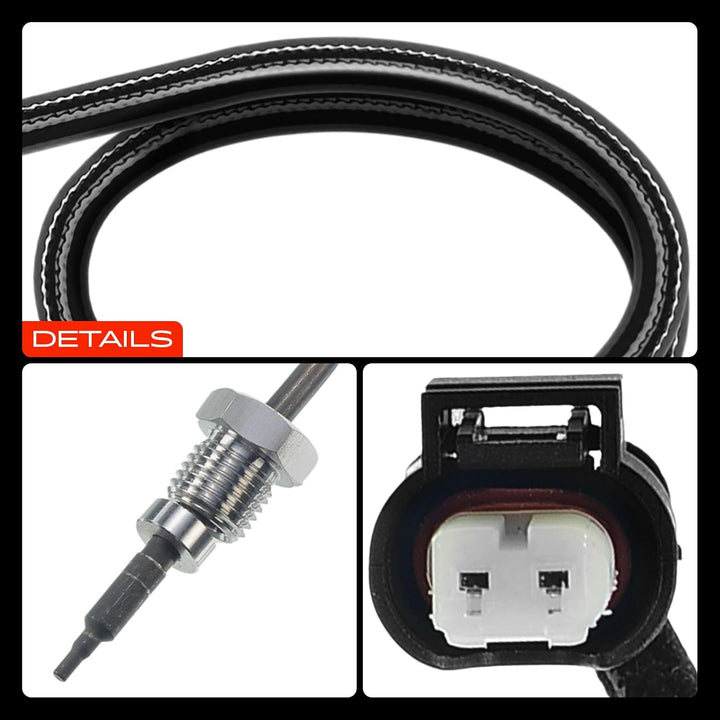 Abgastemperatur Sensor 2-Polig vor Katalysator für W169 A160-A200 W245 B180 B200 2.0L Diesel 2004-20