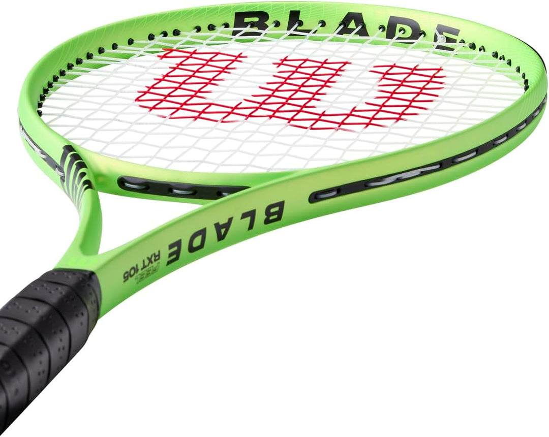 Wilson Blade Feel RXT 105 Tennisschläger, Grün, Gr. 1 Green, 1 Green