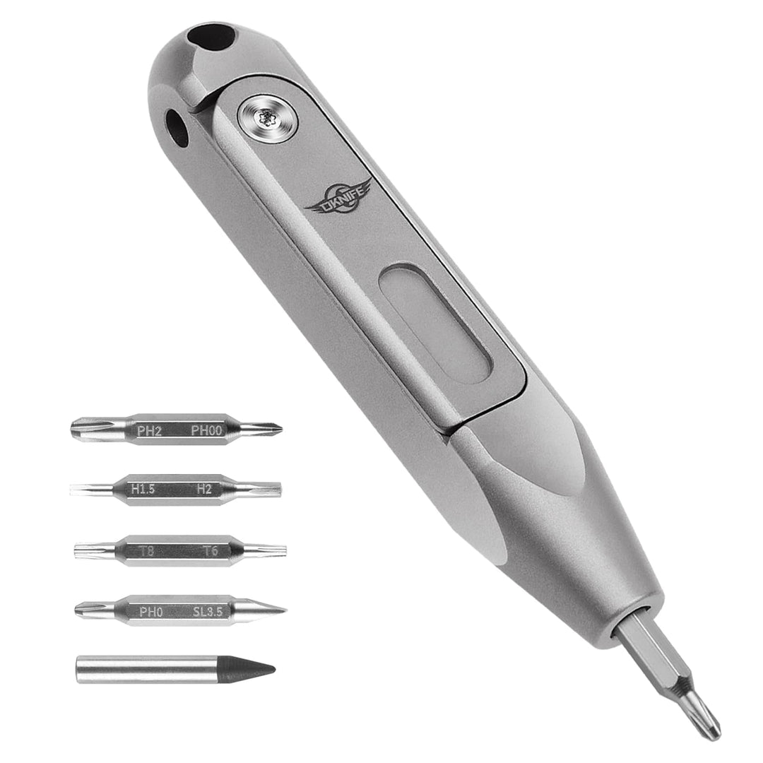 OKNIFE Otacle D1 Mini Titan 8-in-1 Magnetisch Schraubendreher Set | Magnetischer Profi Schraubendreh