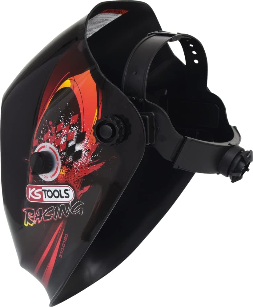 KS Tools 310.0180 Schweisser-Schutzhelm, Racing Design
