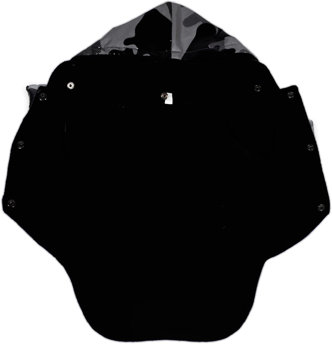 Hundejacke Wasserdichter Hundemantel Reflektierende Jacke für kaltes Wetter mit weichem Fleecefutter