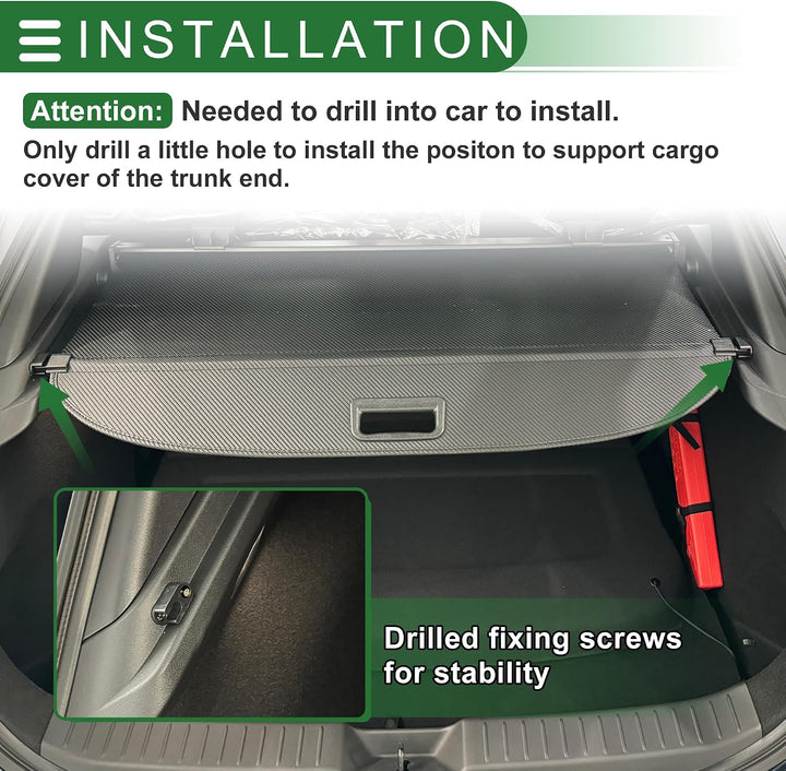 Motoforti Ausziehbare Kofferraumabdeckung Für Skoda Yeti 14-21 1 Stück