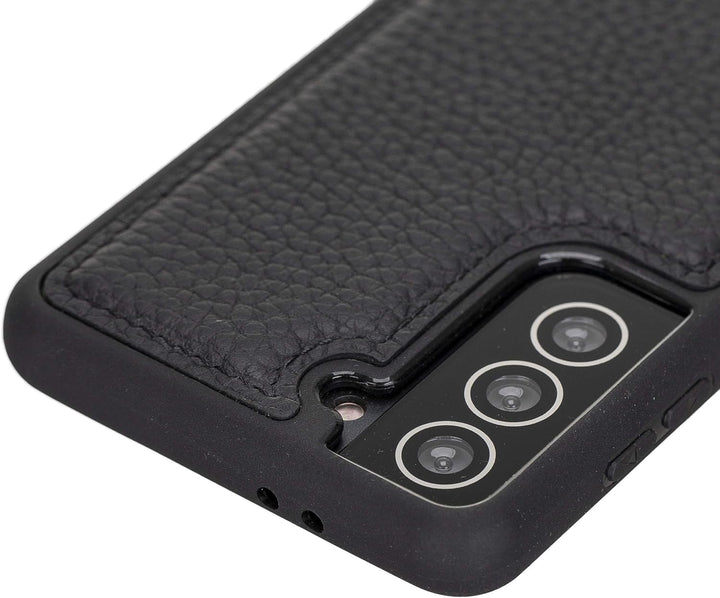 Solo Pelle Lederhülle für das Samsung Galaxy S21 5G in 6.2 Zoll Hülle aus echtem Leder, Model: Stanf
