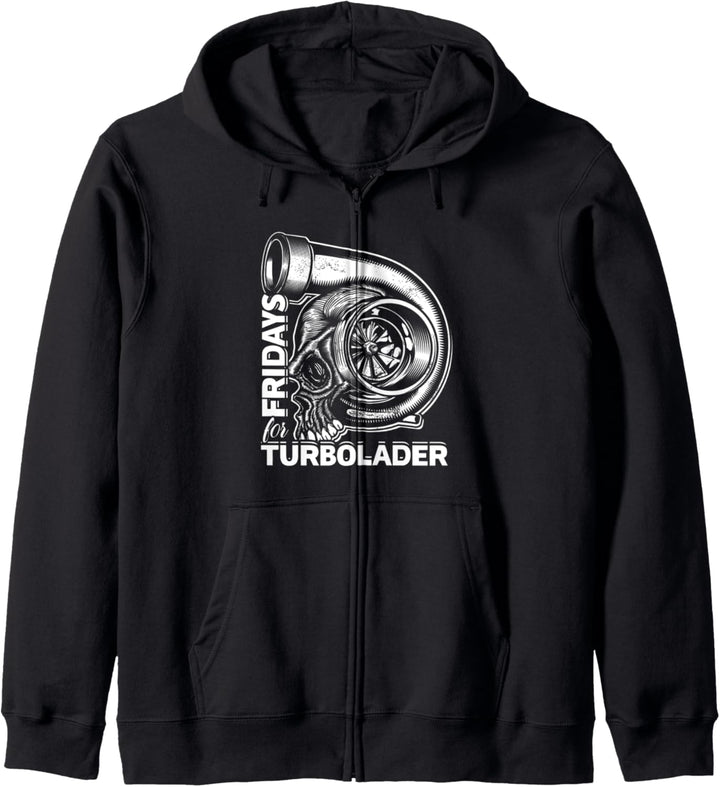 Fridays For Turbolader - Lustiges Tuning Auto Turbolader Kapuzenjacke