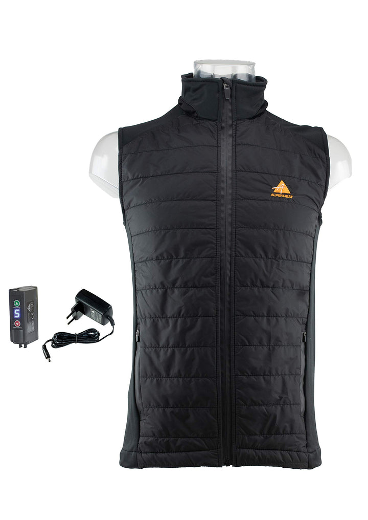 Alpenheat Unisex Fireair Beheizte Air Weste XS Schwarz, XS Schwarz