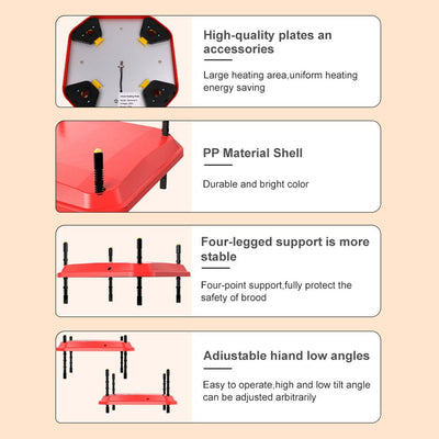 Wärmeplatte Küken，Wärmeplatte，Küken，Hühner-Wärmeplatte, Hühner-Wärmeplatte, temperaturregulierbare K