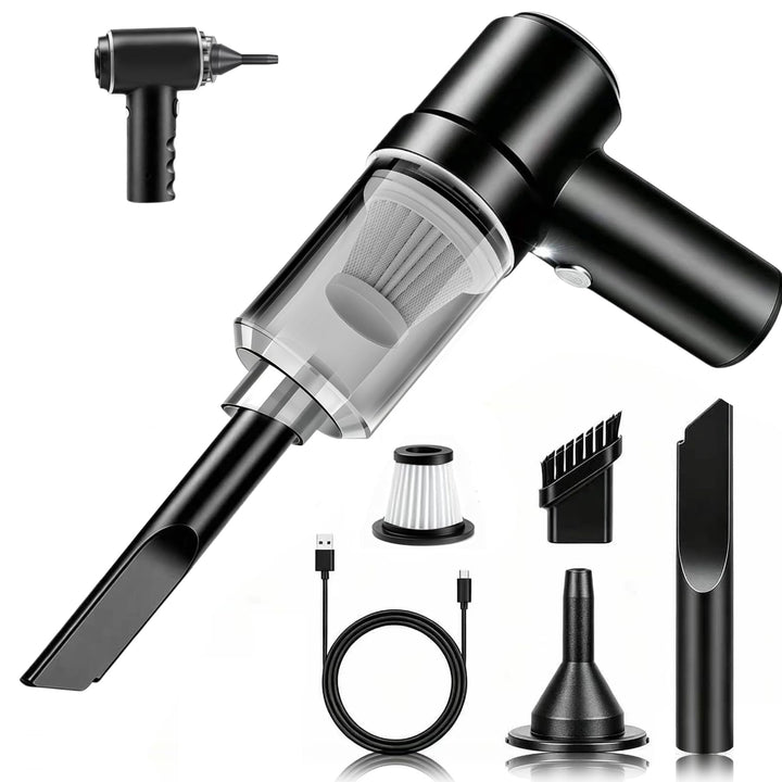 Handsauger, Portable Sauger Mini, 20000PA Leistung, Super leistungsstarke 4-in-1 Multifunktion, Geei