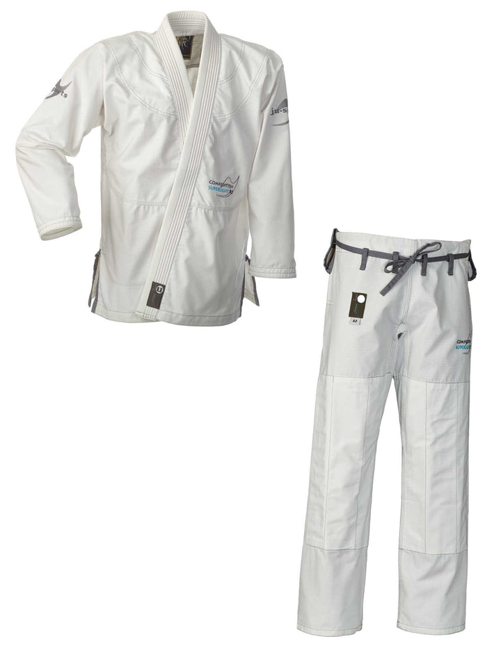 Ju-Sports BJJ-Gi Competition Superlight RS White, Ripstop A5 Weiss, A5 Weiss