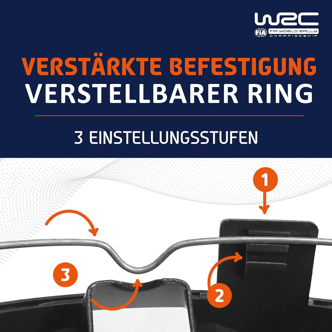 WRC 007598 – 4 Radkappen 15 Zoll, Turbo zweifarbig 15 pouces, 15 pouces