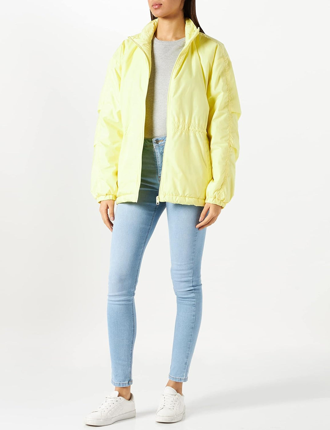 Damen Jxsue Padded Jacket Sn gefütterte Jacke, L Elfin Yellow