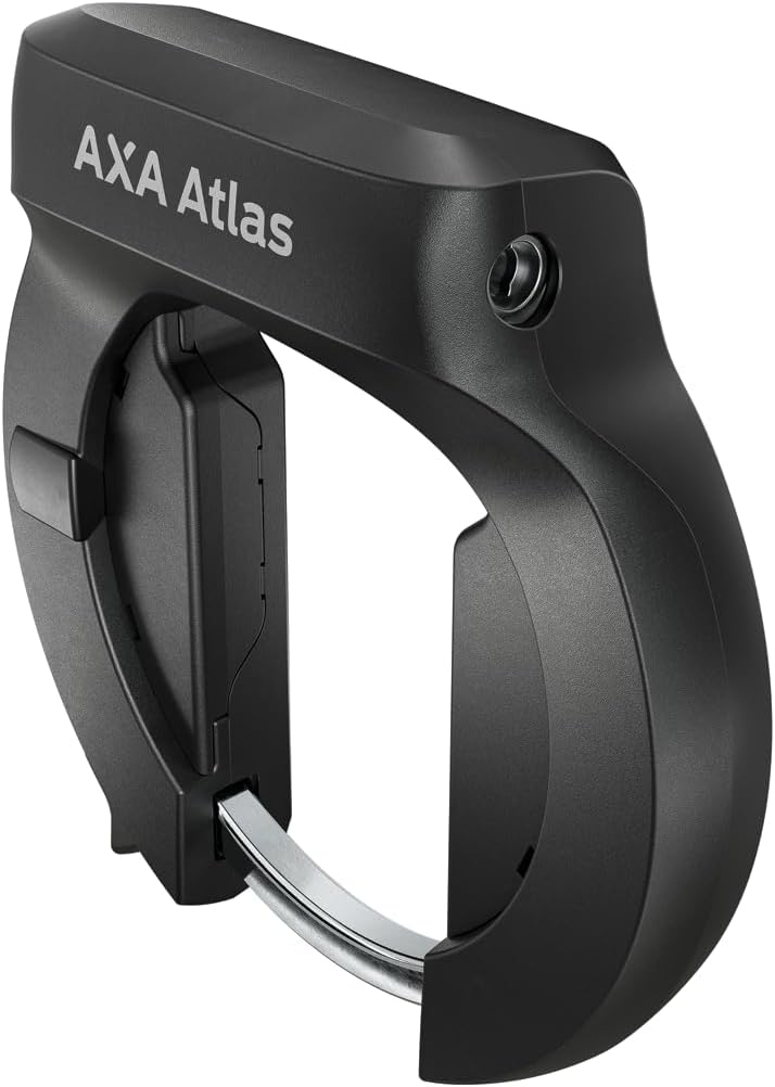 AXA Atlas Retractable – Rahmenschloss mit Hochsicherheitszylinder – Sicherheitsstufe 14 – Schlüssel
