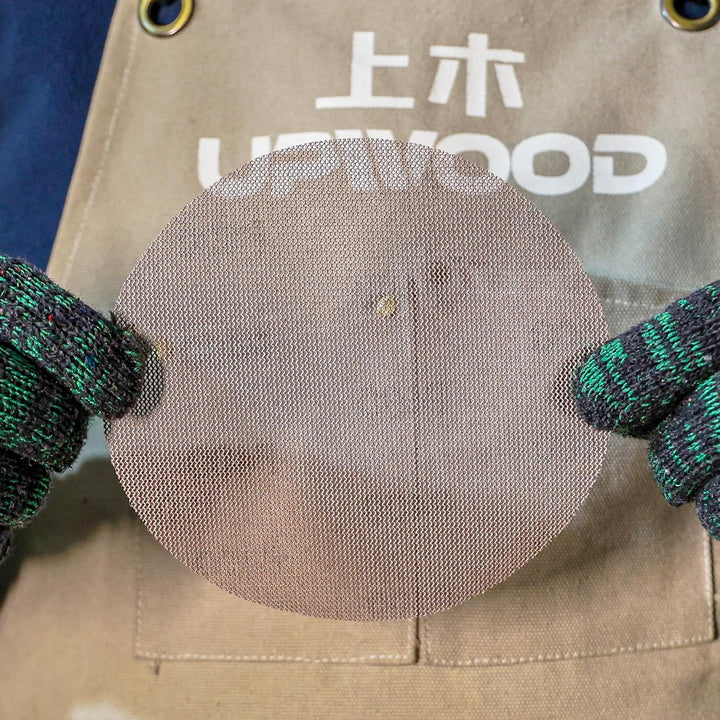 UPWOOD Schleifgitter 50 Stück 125mm Klett Körnung 100, Zum staubfreien Schleifen von Karosserie, Hol