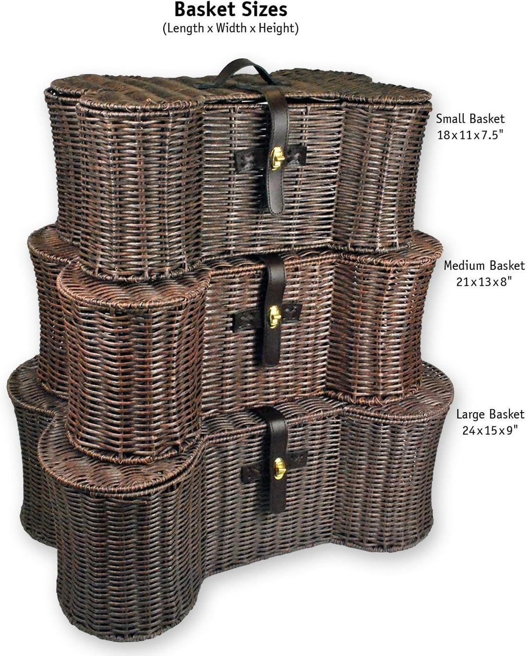 Bone Dry Pet Storage Collection Spielzeugkorb, mittelgross, 53,3 x 33 x 20,3 cm, brauner Kunststoff