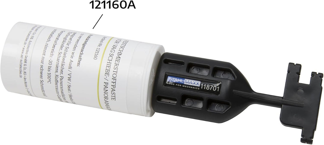 Stahlmaxx Reinigungsadapter Fettstein Panoramadach passend für VW Golf 6 Tiguan II für Audi Q3 A6 A4