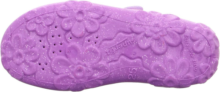 Superfit Mädchen BELINDA Niedrige Hausschuhe 23 EU Lila 7600, 23 EU Lila 7600