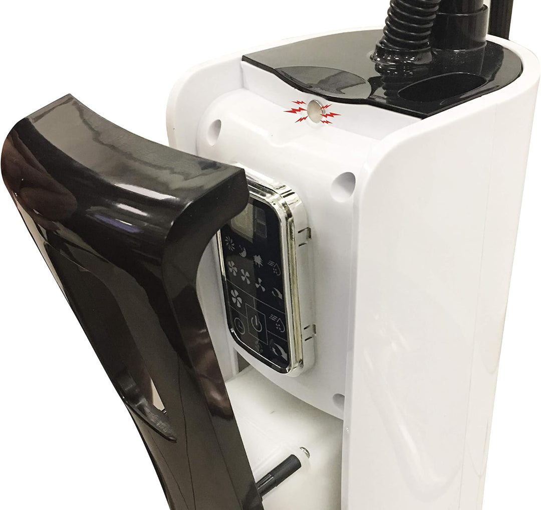 BEPER VE.510 Ventilator mit Wasserkühlung mit Rädern - Standventilator mit Fernbedienung, Timer, Luf