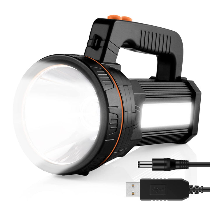 AF-WAN LED Handscheinwerfer 7000 Lumens,LED Taschenlampe,Wiederaufladbare CREE Led Handscheinwerfer