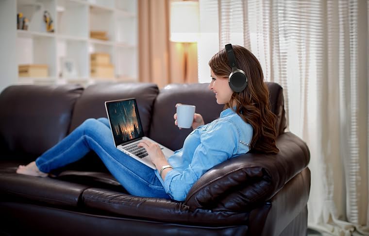 Creative Zen Hybrid SXFI Kabellose Over-Ear-Kopfhörer mit Super X-Fi-Technologie, adaptiver hybrider