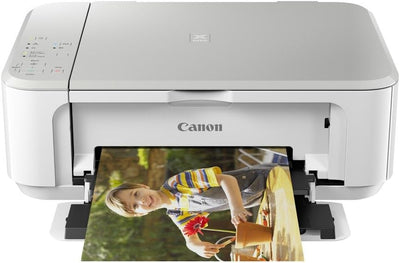 Canon PIXMA MG3650 Tintenstrahl-Multifunktionsdrucker Scanner Kopierer weiss, Weiss