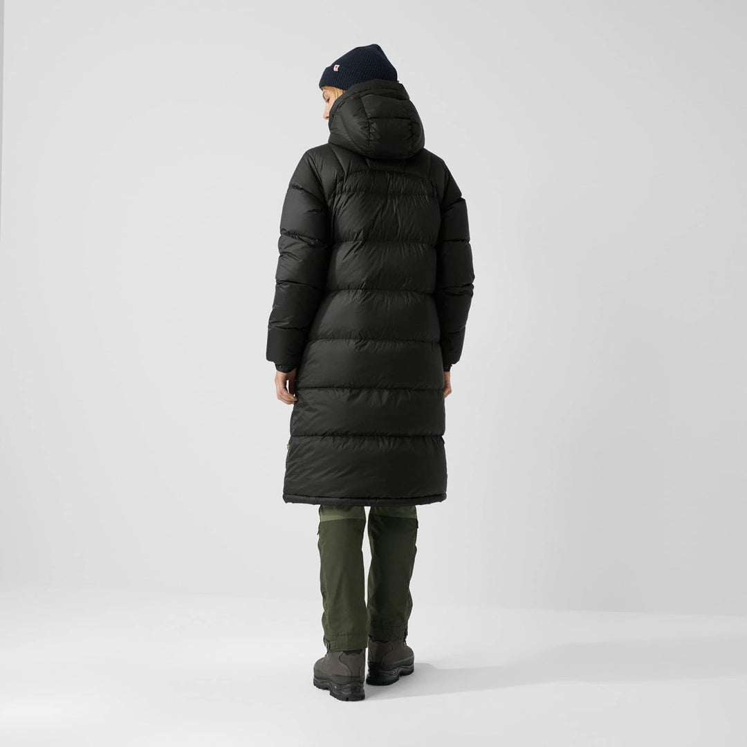 FJÄLLRÄVEN Damen Expedition Long Down Parka W Jacket M Basalt, M Basalt