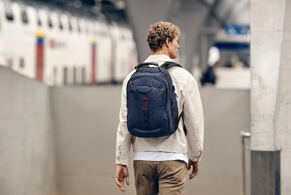WENGER Pegasus Deluxe Laptop-Rucksack, Notebook 14 bis 16 Zoll, Tablet bis 10 Zoll, 25 l, Damen Herr