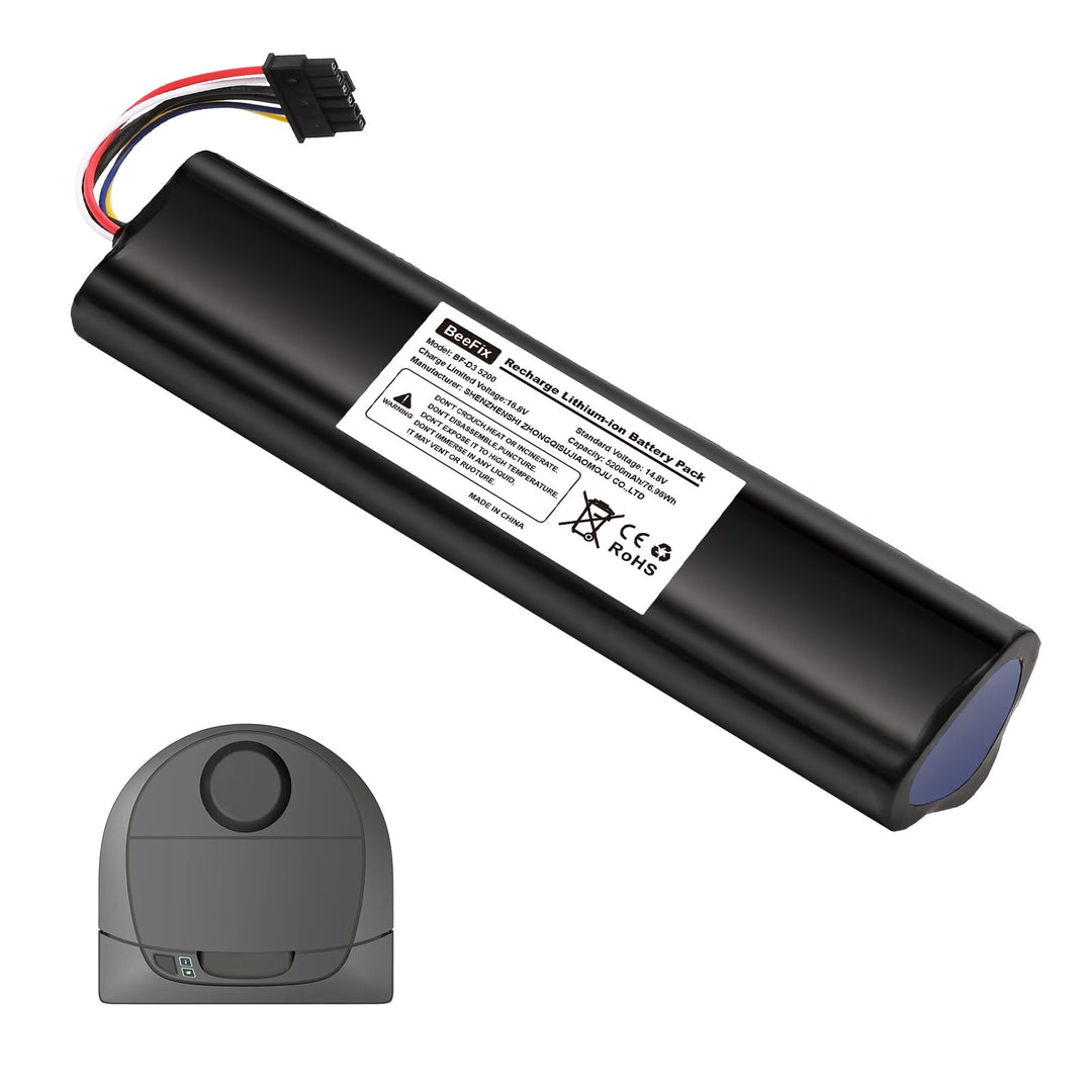 5200mAh Ersatzakku für die Neato Robotics Saugroboter Connected D3, D5, D7 Hohe Kapazität Staubsauge