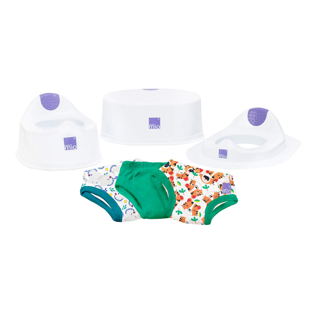 Bambino Mio, Töpfchen-Training Set, mit Essentials für's Töpfchen-Training 2-3 Jahre Tigerisch Gut,