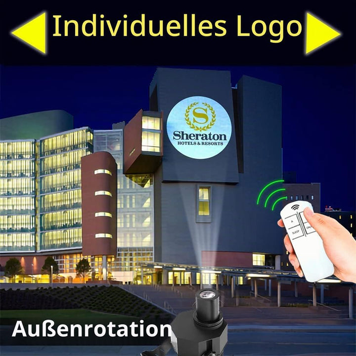 COLIFINE LED 120W GOBO Licht Logo Projektor Licht LED GOBO Projektor Werbung Logo Licht Im Freien IP