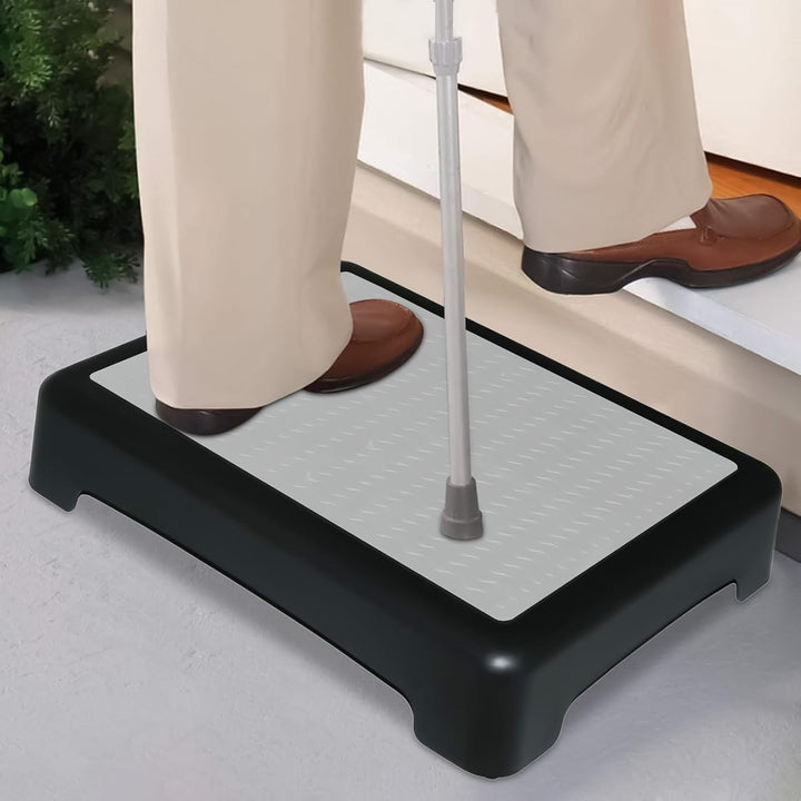 Tritthocker Trittstufe, 43x33x9cm PP rutschfeste Halbstufen, Trittstufe Indoor, Half Step Hocker, Ru