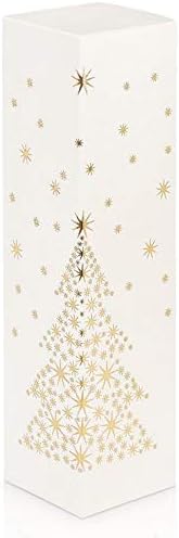 10 Stück Weinkarton, Weinverpackung, Flaschenkarton - Fineline Sternenzauber Faltschachtel für eine